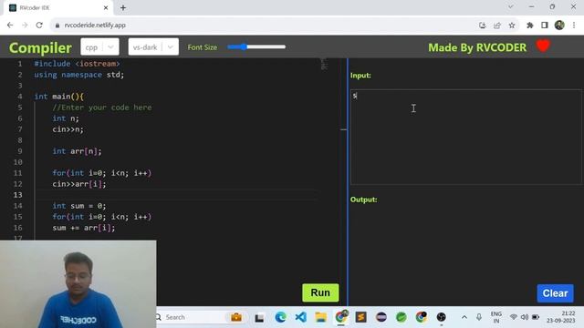 Online IDE | React | Monaco Editor | Judge0 API | Mini Project