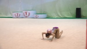 Травкина Ульяна  мяч