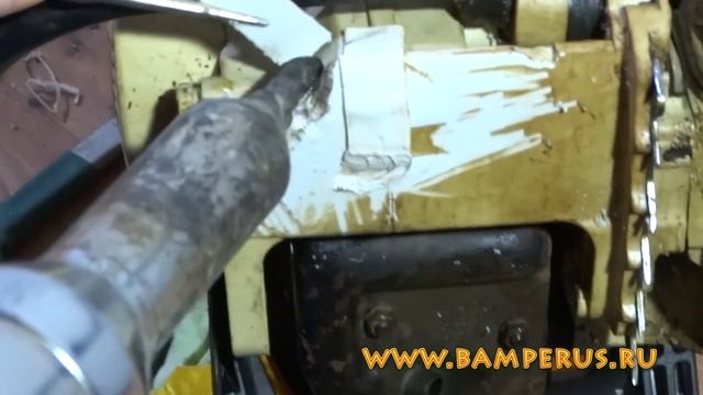 professional plastic repair a chainsaw Stihl -  профессиональный ремонт бензопилы Stihl . Видеоурок