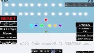 Dust sans simulator. THE REMAKE：Undyne The Undying、Asriel、Omega Flowey、Reset Badge [アンダーテール/ロブロックス]