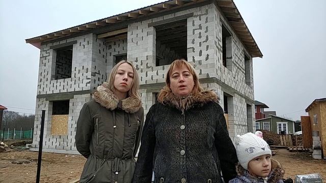 Отзыв о строительстве дома в два этажа из газоблоков в компании Монолит-домстрой смотреть онлайн