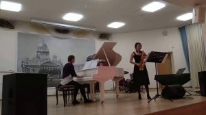 Вудз. Соната для саксофона-альта и фортепиано, ч. 1
