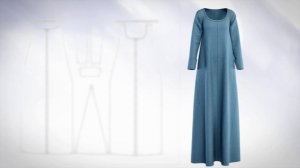 The Lady and the Unicorn – a 3D visualisation of garment #13