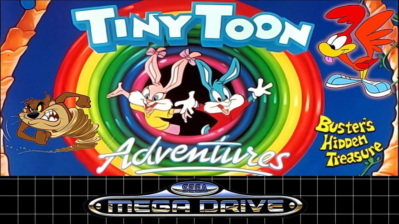 Tiny Toon Adventures Buster’s Hidden Treasure. Геймплей ролик