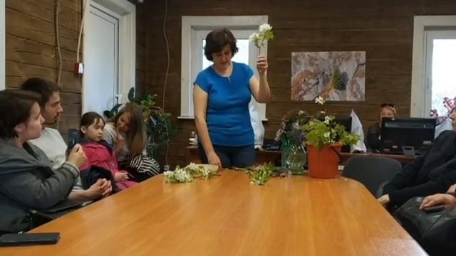 Мастер класс по изготовлению Икебаны. Сизых Светлана. Иркутский Ботанический сад смотреть онлайн