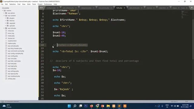 PHP Comments | PHP Tutorial for Beginners 2022 #5 смотреть онлайн