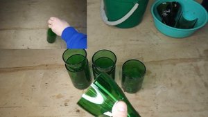 Как разрезать стеклянную бутылку в домашних условиях