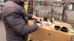 Прикарпатец КМЗ замена мотора на китайский Дизель  переходной комплект