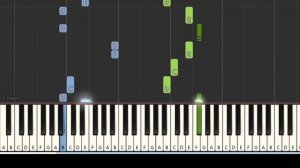 King Von - Took Her to the O (MIDI) [Synthesia] (Piano tutorial)