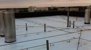 Направляющие на крыше.(разуклонка)