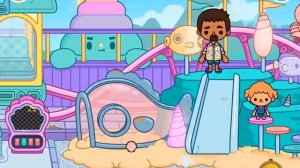 TOCA LIFE WORLD - AMUSEMENT PARK REVIEW + SECRETS TOCA BOCA