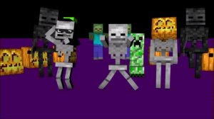 Spooky Scary Skeletons (Minecraft Animation)