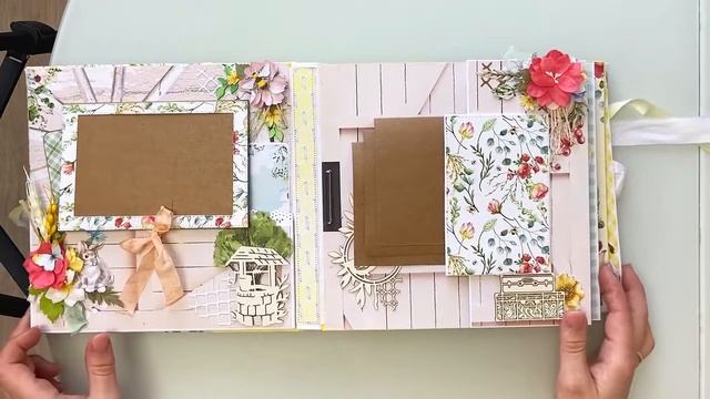 Анонс мастер класса по летнему скрапальбому. смотреть онлайн