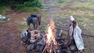 Одиночный поход в Ергаки  Озеро Светлое