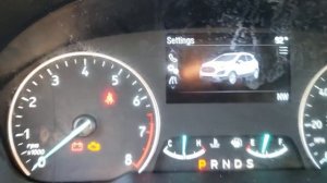 2020 Ford EcoSport *HOW TO* Reset oil service reminder