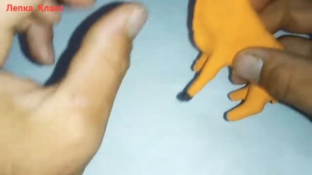 Корова сементал из пластилина #ЛепкаКласс