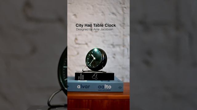 "City Hall Table Clock" by Arne Jacobsen