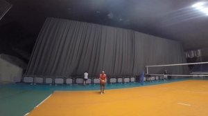 Волейбол от первого лица | Разминка в тройке | VOLLEYBALL FIRST PERSON | 243