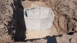 монтаж кабельного колодца