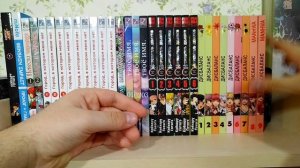 ?МОЯ КОЛЛЕКЦИЯ МАНГИ 290+ ТОМОВ + ПОЛКИ С МАНГОЙ | МАНГА 2023?