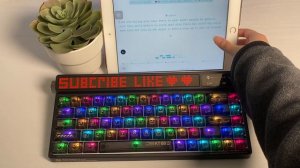 Machenike KT68 Pro Keyboard with LED Smart Screen Review