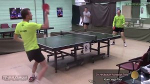 fh topspin test Dr Neubauer MATADOR TEXA blade with XIOM Vega Tour rubber