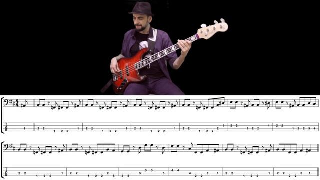 THE THRILL IS GONE (B. B. King) How to Play Bass Groove Cover with Score & Tab Lesson смотреть онлайн