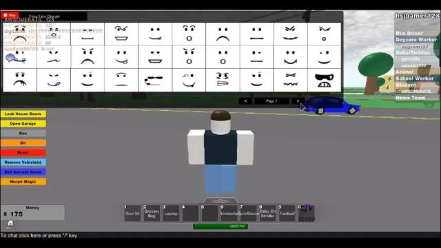 ROBLOX how to change your characters face смотреть онлайн