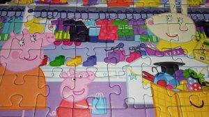 Пазл Свинка Пеппа, Магазин - собираем пазлы для детей  | Polinka-Vitaminka