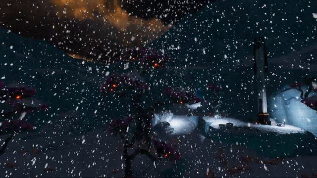 Subnautica Below Zero Aurora Borealis with Music Track Frozen River - A Cold Wet Planet смотреть онлайн