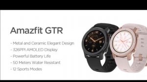 Новые смарт часы Amazfit GTR 42 мм, 5ATM, умные часы