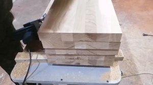 Ступень без острых углов, фрезеровка ступени.