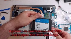 Aggiungere secondo harddisk interno: SSD + NVME m.2 -in Notebook HP 255 G8- Dual Drive Installation