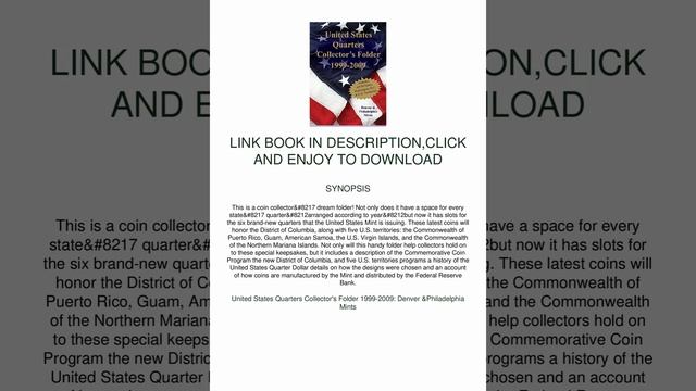 d0WNL0ad United States Quarters Collectors Folder 1999-2009: Denver 