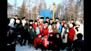 Якутия. Газификация городов и сел. Горный улус.