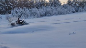 Снегоход Стелс Ермак 800 двух Лыжный