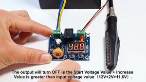 Отключатель при низком напряжении. Модуль XH-M609