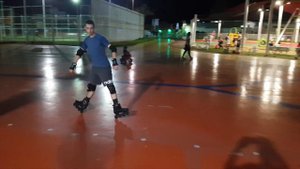 Кораблик на роликах