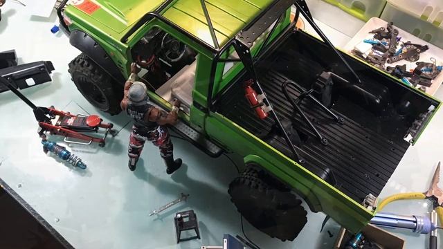 [BUILD] RC CAR LAND CRUISER #LC70 on #TRX4 KIT 1/10 Scale Project Full Build & Test