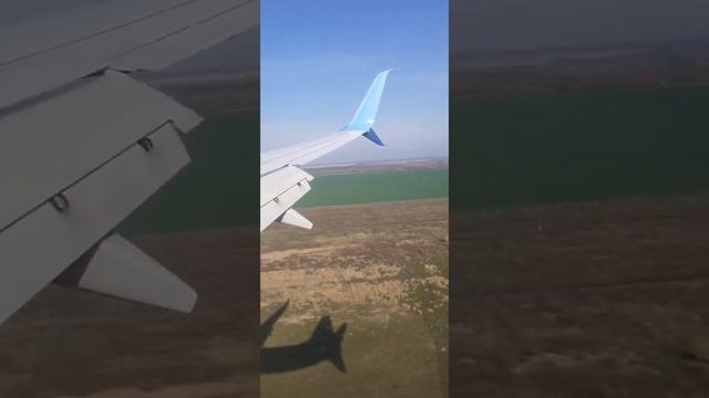посадка в ставрополе , ( победа)боинг 737 800