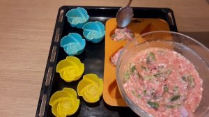 Мясные кексы |ПП еда с собой