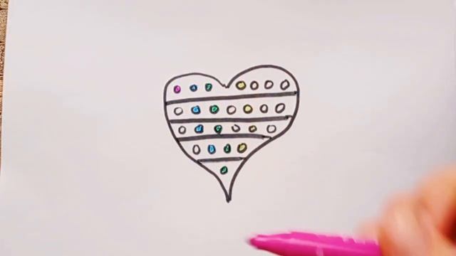 How to draw a Pop it Heart | Как нарисовать Поп ит | Bolalar uchun Popit chizish | Learn to draw смотреть онлайн