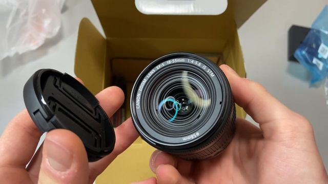 Распаковка Canon 250D смотреть онлайн