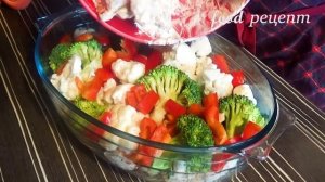 Быстрый ужин КУРИНАЯ ГРУДКА С ОВОЩАМИ по-французски В ДУХОВКЕ РЕЦЕПТ курица в сливочном соусе