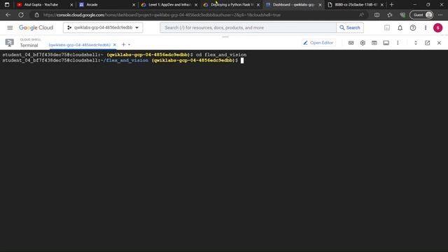 Deploying a Python Flask Web Application to App Engine Flexible | GSP023 | Atul Gupta #qwiklabs смотреть онлайн