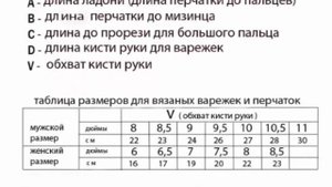 Как определить размер перчаток?