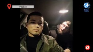 Бородатые пассажиры кидают киргиза таксиста в два счета