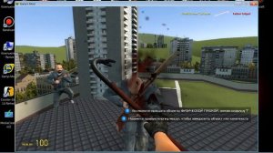 играю в гаррис мод (мод на рэгдолл и контент Left4deаd в описании)