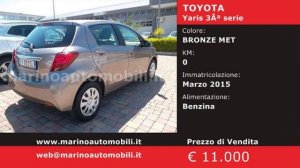 TOYOTA Yaris 1.0 5 porte Active € 11.000