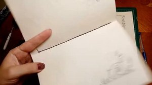 Сшивание записной книжки. Коптский переплет и каптал.